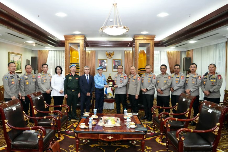 Komitmen Polri dan PBB untuk Keamanan Penjaga Perdamaian Dunia