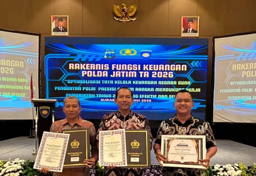 Polres Bojonegoro Borong Tiga Penghargaan Berkat Capaian IKPA Sempurna