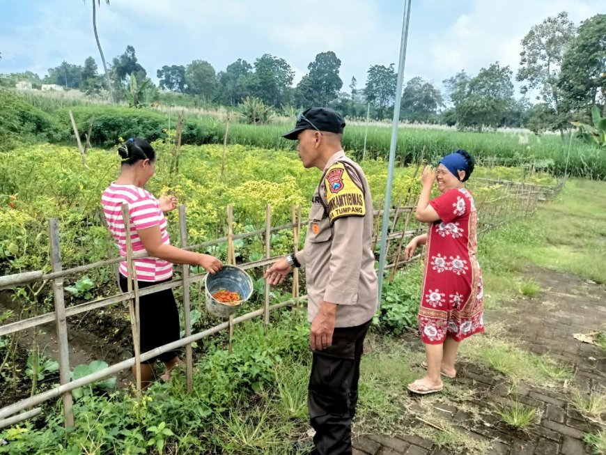 Polres Malang Dorong Ketahanan Pangan Berkelanjutan Lewat Program Pekarangan Lestari
